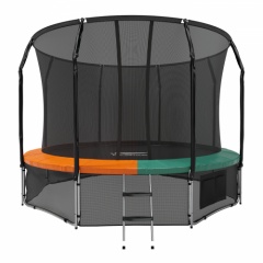 Батут с защитной сеткой Eclipse Space Twin Green/Orange 12FT в Нижнем Новгороде по цене 32900 ₽