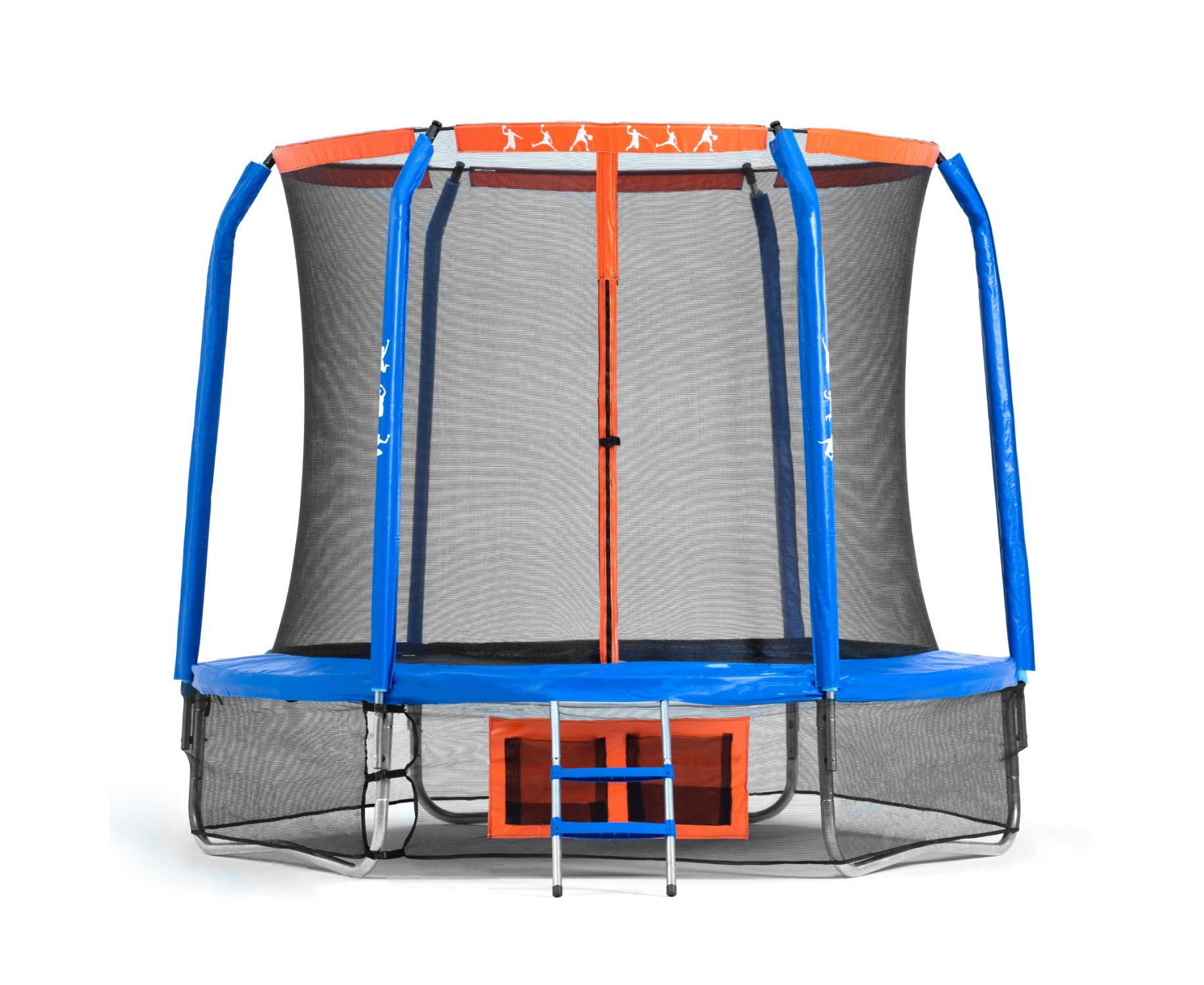 Батут с защитной сеткой DFC Jump Basket 8Ft