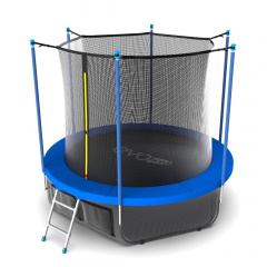 Evo Jump Internal 8ft (Sky) с нижней сеткой из каталога батутов с защитной сеткой в Нижнем Новгороде по цене 19380 ₽