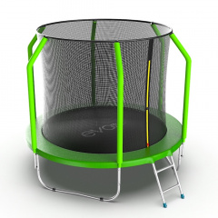 Evo Jump Cosmo 8ft (Green) из каталога батутов с защитной сеткой в Нижнем Новгороде по цене 18870 ₽