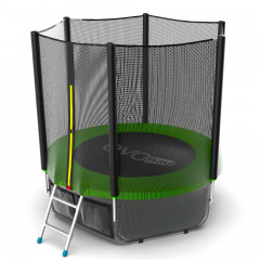 Батут с защитной сеткой Evo Jump External 6ft (Green) + Lower net в Нижнем Новгороде по цене 20390 ₽