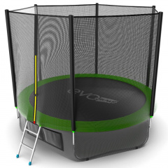 Батут с защитной сеткой Evo Jump External 10ft (Green) + Lower net в Нижнем Новгороде по цене 32290 ₽