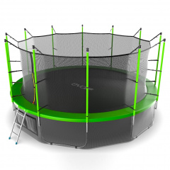 Батут с защитной сеткой Evo Jump Internal 16ft (Green) + Lower net в Нижнем Новгороде по цене 56390 ₽