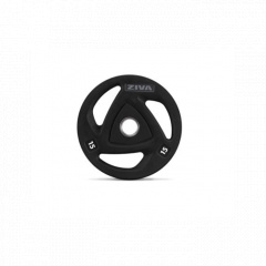 Ziva с уретановым покрытием, 10 кг ZVO-DCPU1614-GY из каталога дисков для штанги с посадочным диаметром 50 мм. в Нижнем Новгороде по цене 3060 ₽