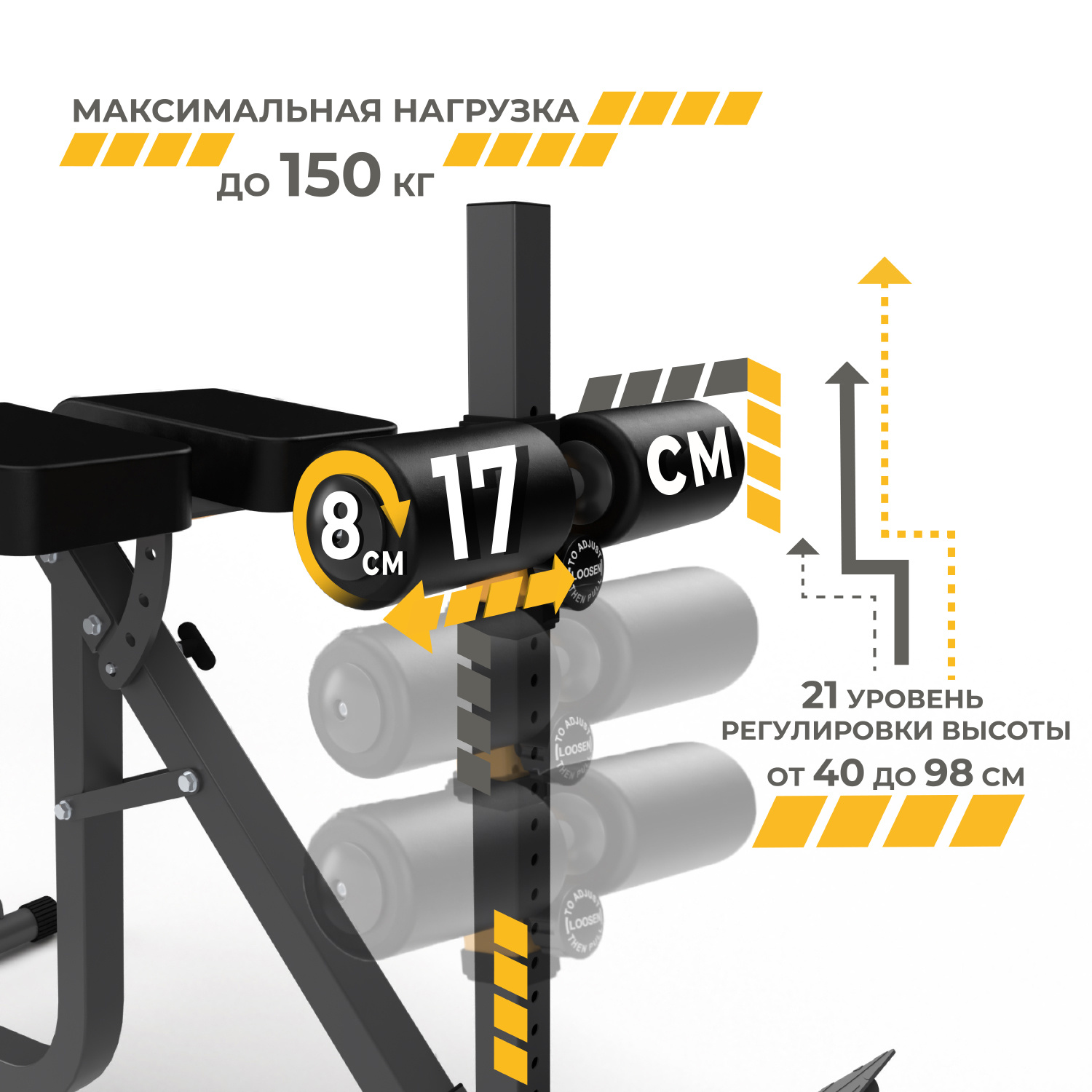 Гиперэкстензия Stonerise HypeRise