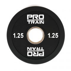 Protrain 1.25 полиуретан PPU-1,25 из каталога дисков для штанги с посадочным диаметром 50 мм. в Нижнем Новгороде по цене 860 ₽