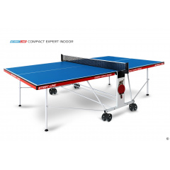 Теннисный стол для помещений Start Line Compact Expert Indoor синий в Нижнем Новгороде по цене 31990 ₽