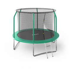 Unix Line Supreme Basic 8 ft (green) из каталога батутов с защитной сеткой в Нижнем Новгороде по цене 19470 ₽