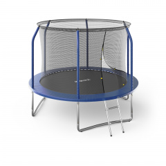 Unix Line Supreme Basic 8 ft (blue) из каталога батутов с защитной сеткой в Нижнем Новгороде по цене 20320 ₽