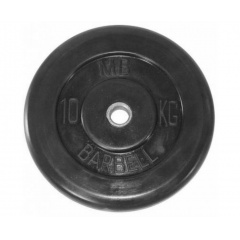 MB Barbell (металлическая втулка) 10 кг / диаметр 51 мм из каталога грузоблочных тренажеров в Нижнем Новгороде по цене 4450 ₽