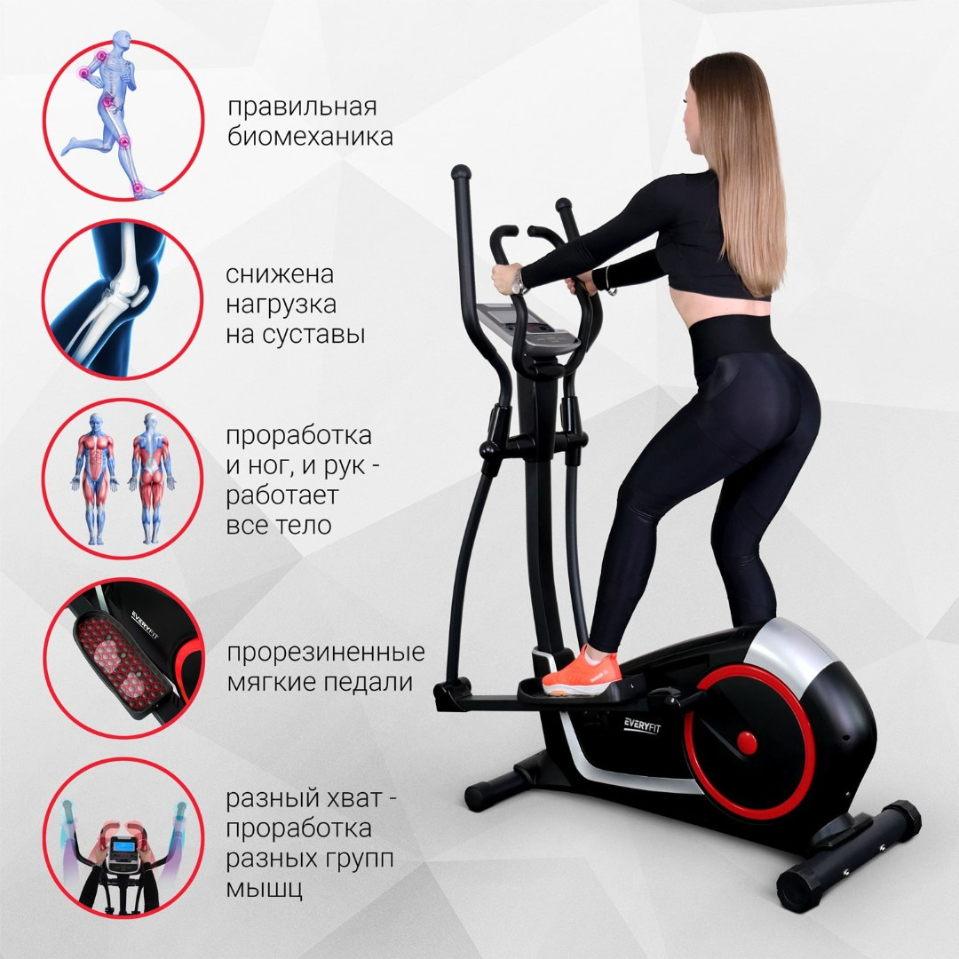 Everyfit K8727HP изменение длины шага - нет