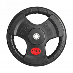 VictoryFit обрезиненный 10 кг. VF-S251000 из каталога дисков для штанги с посадочным диаметром 26 мм.  в Нижнем Новгороде по цене 3440 ₽