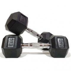 VictoryFit гексагональная VF-H050 (5 кг) 1 шт. из каталога обрезиненных гантелей в Нижнем Новгороде по цене 1530 ₽