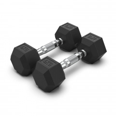 VictoryFit гексагональная VF-H040 (4 кг) 1 шт. из каталога обрезиненных гантелей в Нижнем Новгороде по цене 1360 ₽