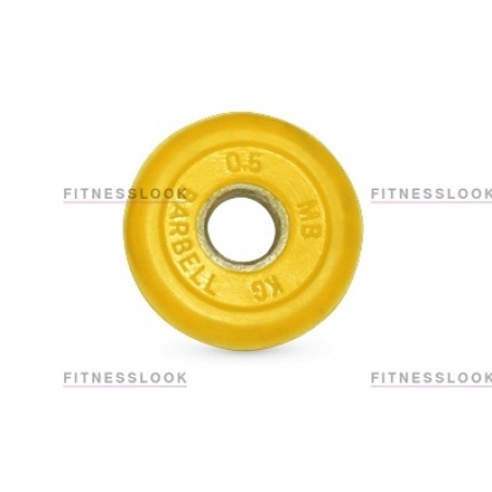 Рендер-0 для MB Barbell желтый - 26 мм - 0.5 кг