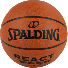 Spalding TF-250 React FIBA размер 7 из каталога баскетбольных мячей в Нижнем Новгороде по цене 4680 ₽