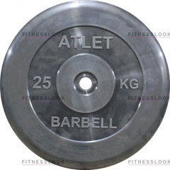 Диск для штанги MB Barbell Atlet - 26 мм - 25 кг в Нижнем Новгороде по цене 11292 ₽