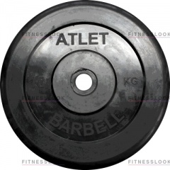 Диск для штанги MB Barbell Atlet - 26 мм - 10 кг в Нижнем Новгороде по цене 4186 ₽