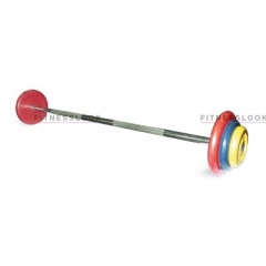 MB Barbell цветная - 15 кг из каталога штанг в Нижнем Новгороде по цене 6950 ₽