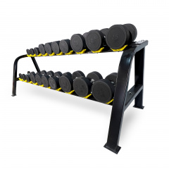 UnixFit DumRack 9 PRO (500 кг) из каталога стоек для гантелей в Нижнем Новгороде по цене 50920 ₽