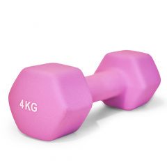 UnixFit 4 кг Violet DBNEO4VT из каталога неопреновых  гантелей в Нижнем Новгороде по цене 1360 ₽