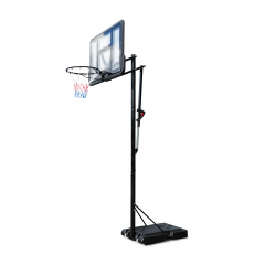Unix Line B-Stand-PVC 44’’x30’’ R45 H230-305 см из каталога мобильных баскетбольных стоек в Нижнем Новгороде по цене 22890 ₽