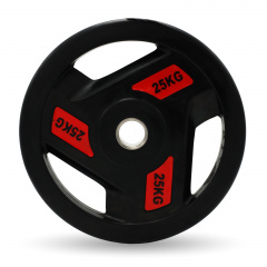 UnixFit PRO 25 кг, 51 мм DG25RUBPRD из каталога дисков для штанги с посадочным диаметром 50 мм. в Нижнем Новгороде по цене 12890 ₽