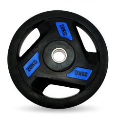 UnixFit PRO 20 кг, 51 мм DG20RUBPBL из каталога дисков для штанги с посадочным диаметром 50 мм. в Нижнем Новгороде по цене 9890 ₽