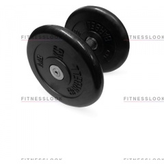 MB Barbell - 6 кг из каталога обрезиненных гантелей в Нижнем Новгороде по цене 1603 ₽