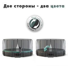 Premium Dual 15 футов, Арт. CFR-15F-5W в Нижнем Новгороде по цене 75990 ₽ в категории батуты Proxima