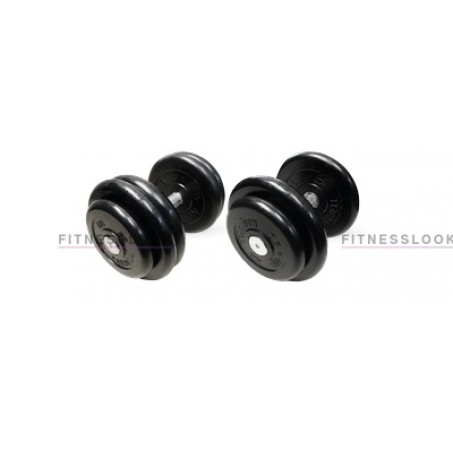 Обрезиненная гантель MB Barbell Tight Set  66 кг