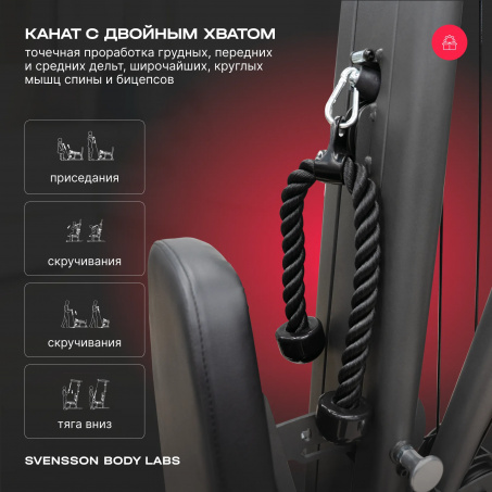 Рендер-35 для Svensson Body Labs Rigel Plus PRO (стек 60кг)