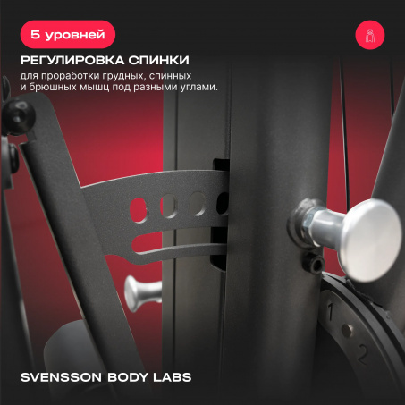 Рендер-22 для Svensson Body Labs Rigel Plus PRO (стек 60кг)