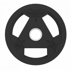 Bronze Gym 20 кг BGPLR200 из каталога дисков для штанги с посадочным диаметром 50 мм. в Нижнем Новгороде по цене 6800 ₽