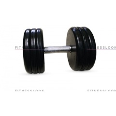 MB Barbell классик - 35 кг из каталога обрезиненных гантелей в Нижнем Новгороде по цене 7083 ₽