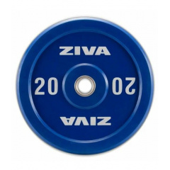 Ziva XP Competition Colored Rubber Bumper 20kg из каталога дисков для штанги с посадочным диаметром 50 мм. в Нижнем Новгороде по цене 18960 ₽