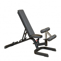 Body Solid GFID71B черная универсальная регулируемая из каталога силовых скамей в Нижнем Новгороде по цене 58990 ₽