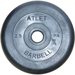 MB Barbell ATLET 2.5 кг из каталога дисков для штанги с посадочным диаметром 26 мм.  в Нижнем Новгороде по цене 1280 ₽