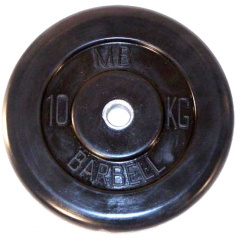 MB Barbell 10 кг металлическая втулка из каталога дисков для штанги с посадочным диаметром 26 мм.  в Нижнем Новгороде по цене 4450 ₽