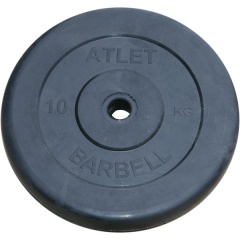 MB Barbell ATLET 10 кг из каталога дисков для штанги с посадочным диаметром 26 мм.  в Нижнем Новгороде по цене 3960 ₽