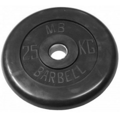 MB Barbell 25 кг металлическая втулка из каталога дисков для штанги с посадочным диаметром 26 мм.  в Нижнем Новгороде по цене 10390 ₽