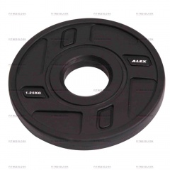 AeroFit Alex полиуретановый 50 мм -  1.25 кг из каталога дисков для штанги с посадочным диаметром 50 мм. в Нижнем Новгороде по цене 1587 ₽
