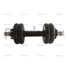 MB Barbell Atlet разборная - 6.5 кг из каталога обрезиненных гантелей в Нижнем Новгороде по цене 2862 ₽