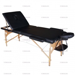 DFC Nirvana Relax Pro - черный из каталога складных массажных столов в Нижнем Новгороде по цене 17000 ₽