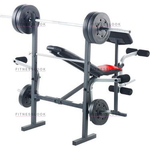 Weider Pro 256 - со стойками силовые скамьи для дома