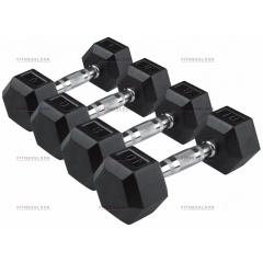 Protrain DB 6101 1-40 кг из каталога гантельных рядов в Нижнем Новгороде по цене 266400 ₽