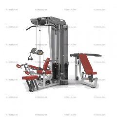 AeroFit ES3000+ES3000OPT с тяговой колонной из каталога мультистанций в Нижнем Новгороде по цене 549318 ₽