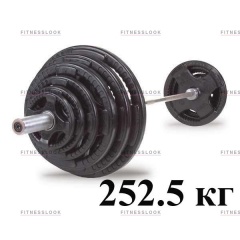 Body Solid 252,5 кг OSRK252.5 из каталога прямых штанг в Нижнем Новгороде по цене 110330 ₽