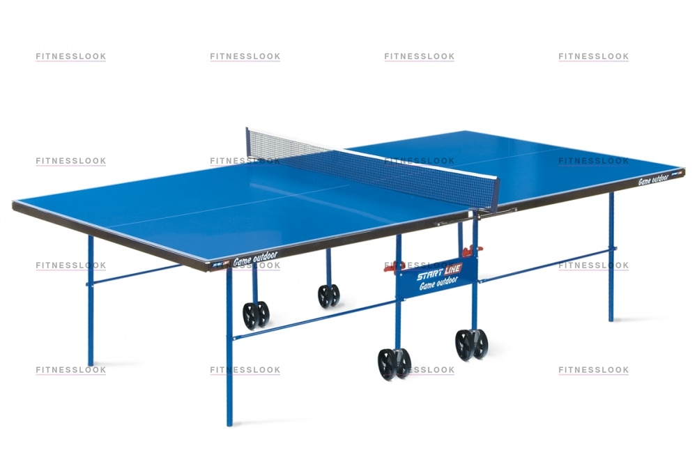 Start Line Game Outdoor с сеткой Синий из каталога теннисных столов в Нижнем Новгороде по цене 34990 ₽