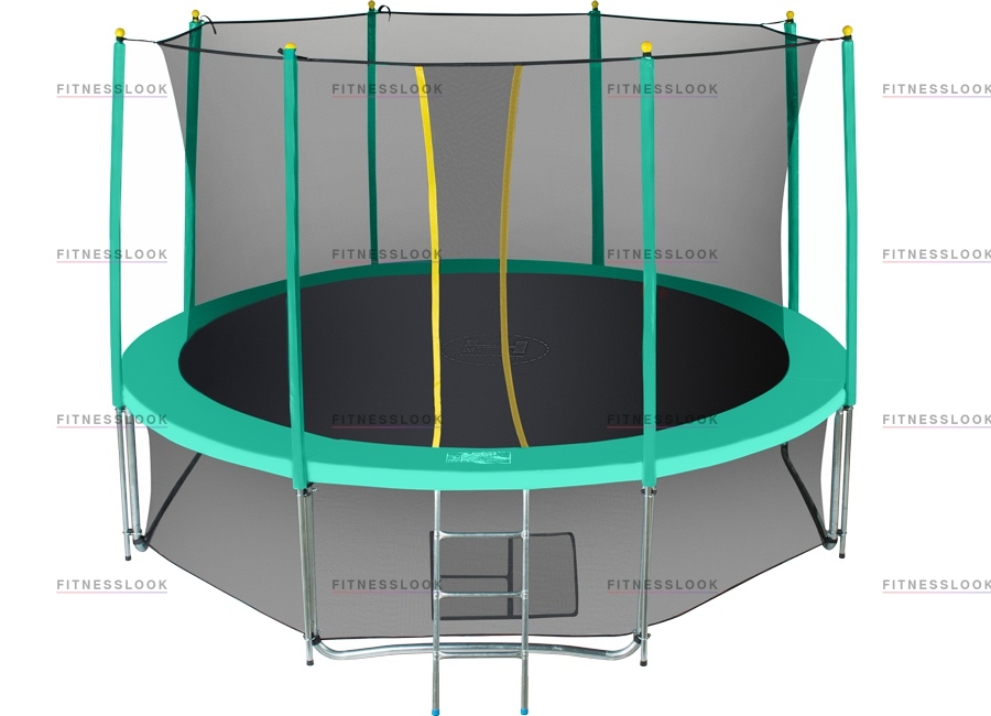 Hasttings Classic Green 14FT / 426 см из каталога батутов с защитной сеткой в Нижнем Новгороде по цене 48990 ₽